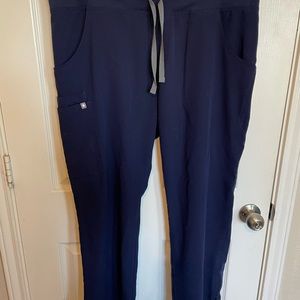 Figs ladies Cade navy blue scrub pants, size XL-P. Great condition!
